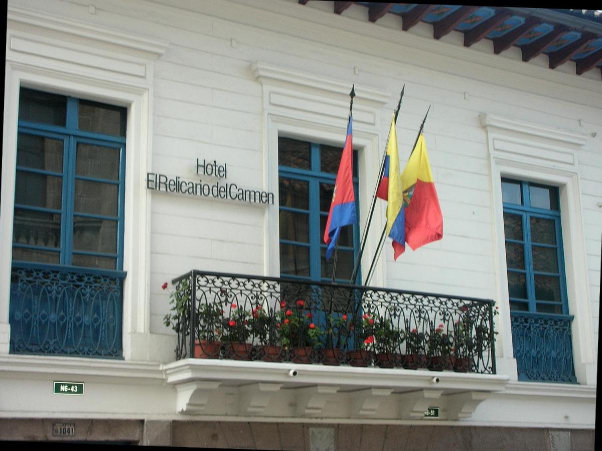 Hotel El Relicario Del Carmen Quito Luaran gambar